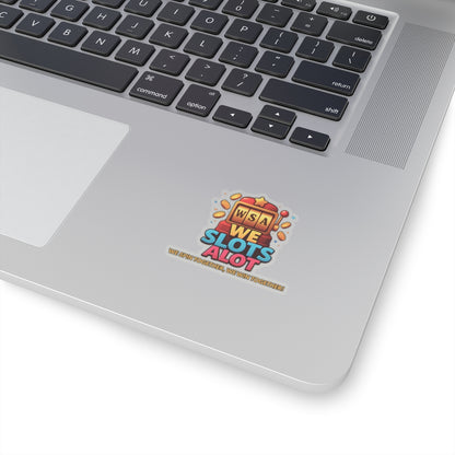 We Slots Alot Logo Sticker