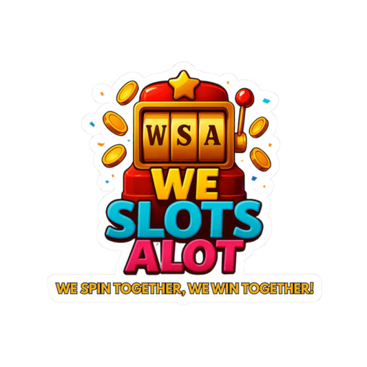 We Slots Alot Logo Sticker