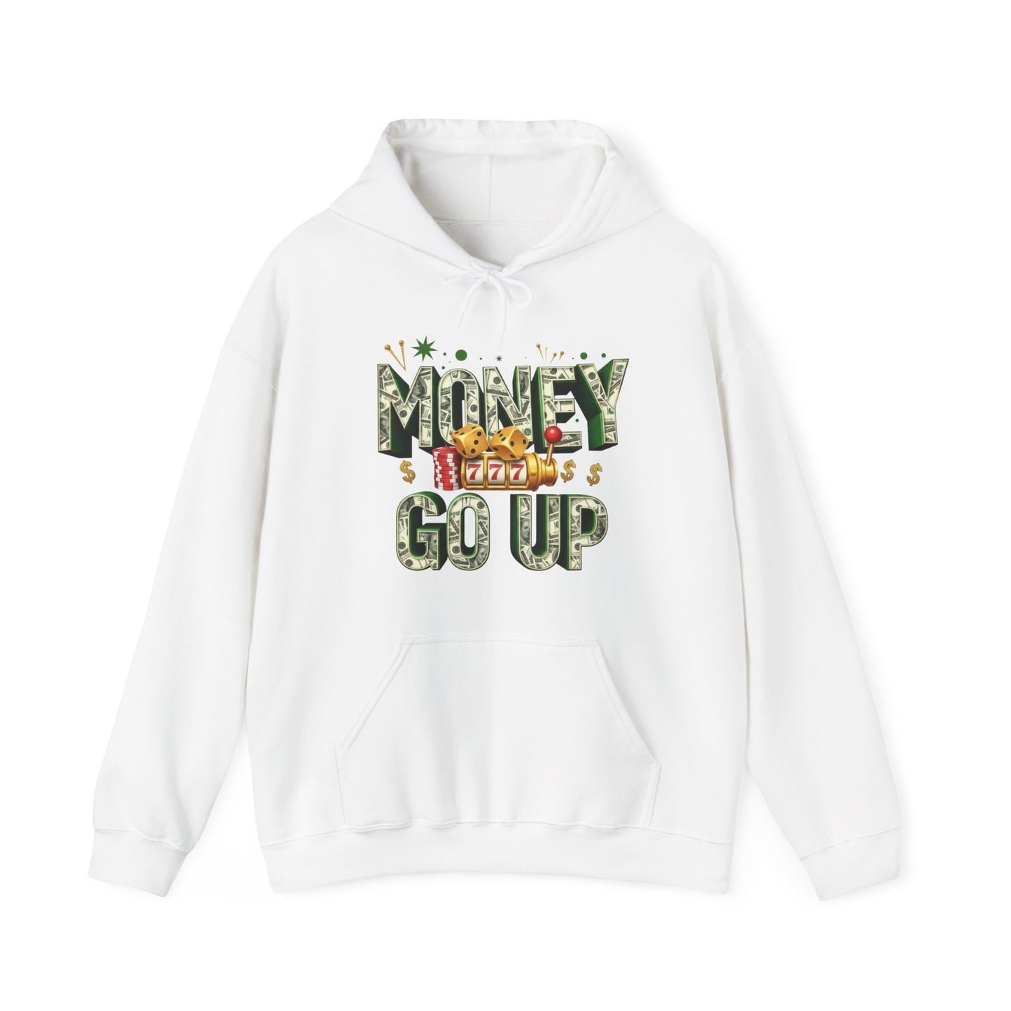 Money Go Up! Let's Win Hoodie