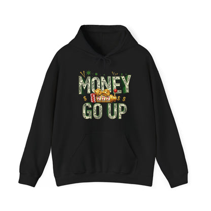 Money Go Up! Let's Win Hoodie