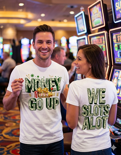 Money Go Up! Let's Win Tee